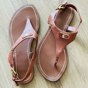 Lauren Ralph Lauren Patsi Sandals - Brown